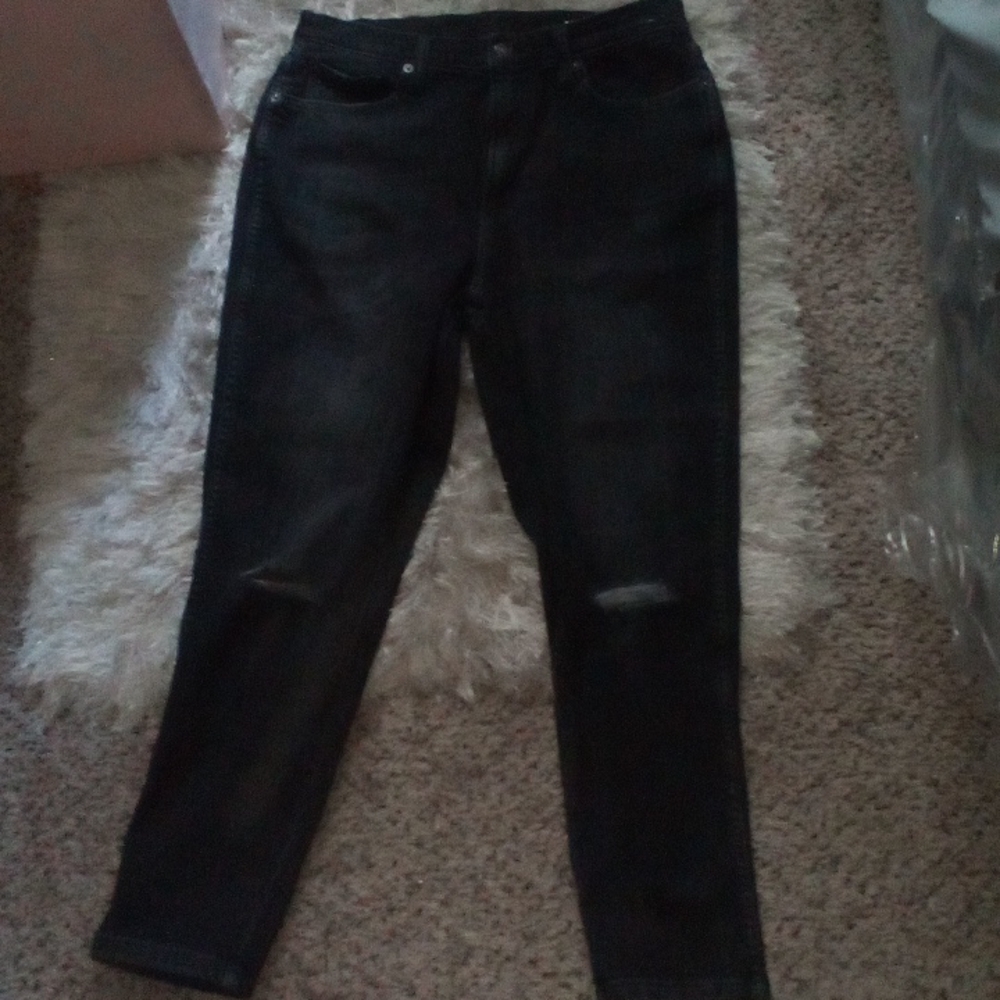 Jcpennys, Black, 15 highest-rise skinny ankle